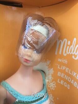 VINTAGE BARBIE MIDGE AMERICAN GIRL DOLL BENDABLE LEGS ORIGINAL BOX TITAN Hair
