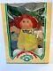 Vintage Coleco Cabbage Patch Kid Red Hair Green Eyes With Box & Birth Certificate