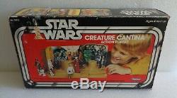 VINTAGE KENNER STAR WARS 1979 CREATURE CANTINA ACTION PLAYSET 100% withBOX