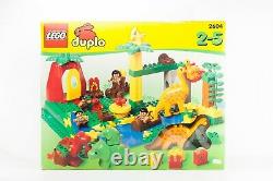 VINTAGE LEGO Rare Duplo Dinosaur Set 2604 Dino World Caveman 21 HUGE SEALED