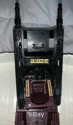 VINTAGE M. A. S. K. MASK 1986 Ace Riker Slingshot KENNER TOY VEHICLE BOX RV VAN