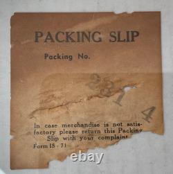 VINTAGE MARX No. 333 NYC LOCOMOTIVE + 3991 TENDER NEW IN ORIGINAL SHIPPING BOX