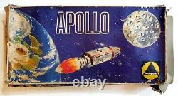 VINTAGE PLASTIC TOY TECHNOFIX APOLLO GERMANY SPACE AGE 1960s BOXED