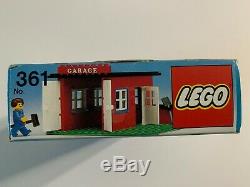 VINTAGE & RARE 1979 LEGO Classic Town Set 361 Garage with Instructions & Box