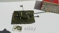 VINTAGE Remco Bulldog Light Tank WORKING BOX & COMPLETE ACCESSORIES