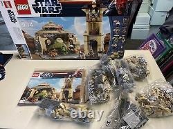 VINTAGE Star Wars LEGO 9516 Jabba's Palace 100% COMPLETE withManuals NO FIGURES