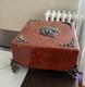 Vintage Wood Trinket Box With Sterling Silver & Marcasite Stones