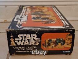 VTG 1979 Kenner STAR WARS Creature Cantina Playset Base with BOX ANH 70s