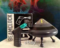 VTG 80s Canetti Beam Clock UFO Ray Gun Memphis Design Artime Collection with Box