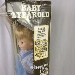 VTG Baby 2 Year Old Toddler Doll Eugene Life Size Walking New In Box Rare 1970s
