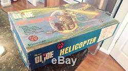 VTG COMPLETE 1971 GI JOE HELICOPTER ADVENTURE TEAM with INSTRUCTIONS AND BOX
