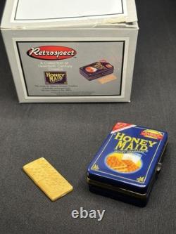 VTG PHB Porcelain Hinged Trinket Box Midwest Cannon Honey Maid Graham Crackers