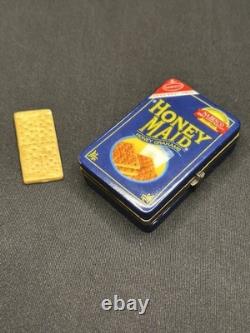 VTG PHB Porcelain Hinged Trinket Box Midwest Cannon Honey Maid Graham Crackers