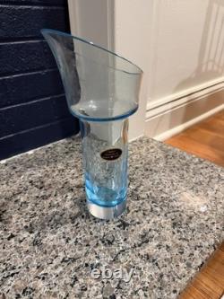 VTG Paulo Gucci Vase Made In Italy Art Glass Hand Blown