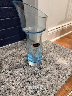 VTG Paulo Gucci Vase Made In Italy Art Glass Hand Blown