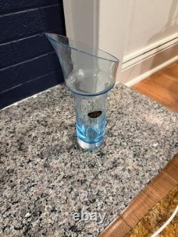 VTG Paulo Gucci Vase Made In Italy Art Glass Hand Blown