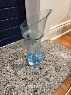 VTG Paulo Gucci Vase Made In Italy Art Glass Hand Blown