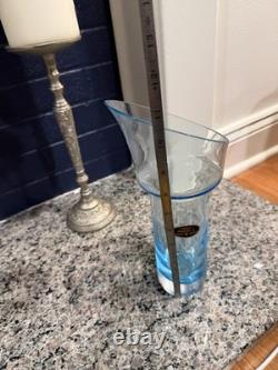 VTG Paulo Gucci Vase Made In Italy Art Glass Hand Blown