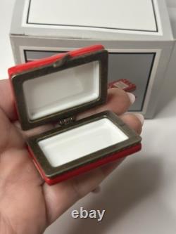 VTG Retro BETTY CROCKER Cookbook PHB Porcelain Hinged Trinket Box Mint