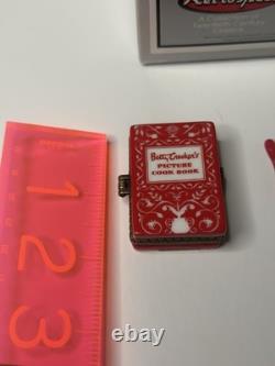 VTG Retro BETTY CROCKER Cookbook PHB Porcelain Hinged Trinket Box Mint