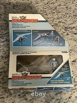 VTG Tyco 1987 Dino Riders Pterodactyl In Box Set 100% Complete