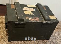 VTG World War 2 WWII US Wooden Shipping Box 305th Bomb Group 422 Bomb Squadron