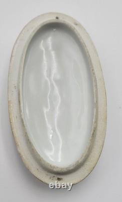 Very Rare Limoges JP France Vintage Trinket Box With Raised Cicada Finial Lid