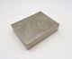 Very Rare Vintage Mid Century Abstract Cubist Metal Jewelry Box Case To Eames