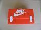 Very Rare Vintage Nike Roadrunner Brand Orange Empty Corrugate Plastic Shoe Box