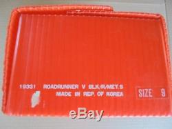 Very rare vintage nike roadrunner brand orange empty corrugate plastic shoe box
