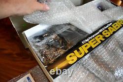 Very rare vintage unbuilt, new in box Tamiya Super Sabre from the 80's