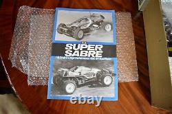 Very rare vintage unbuilt, new in box Tamiya Super Sabre from the 80's