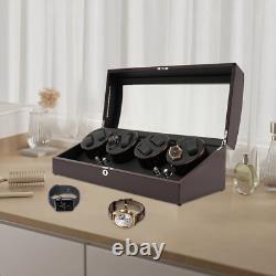 Vintage 17-Slot Automatic Watch Winder Display Box