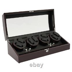 Vintage 17-Slot Automatic Watch Winder Display Box