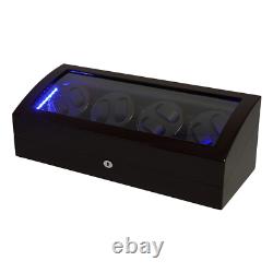 Vintage 17-Slot Automatic Watch Winder Display Box