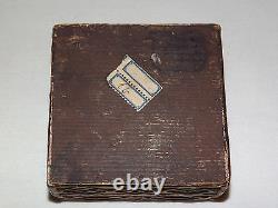 Vintage 1800s Victorian Lady Wood Box