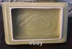 Vintage 1949 Florence Ceramics Ming Bonsai Tree Cigarette Vanity Box Early Rare