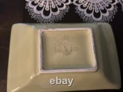 Vintage 1949 Florence Ceramics Ming Bonsai Tree Cigarette Vanity Box Early Rare