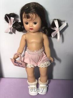 Vintage 1950's Dark Hair Nancy Ann MUFFIE Doll MIB Adorable
