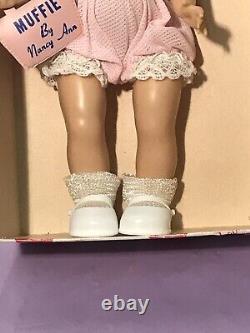 Vintage 1950's Dark Hair Nancy Ann MUFFIE Doll MIB Adorable