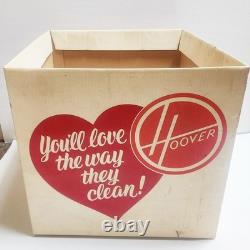 Vintage 1950s HOOVER Vacuum RETAIL STORE ADVERTISING DEALER DISPLAY BOX Rare