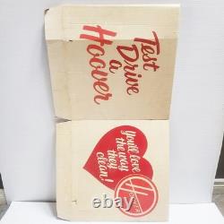 Vintage 1950s HOOVER Vacuum RETAIL STORE ADVERTISING DEALER DISPLAY BOX Rare