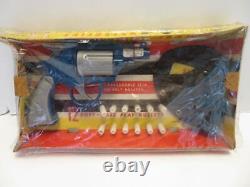 Vintage 1950s Rayline Detective. 38 Plastic Toy Gun MIB New (box a)