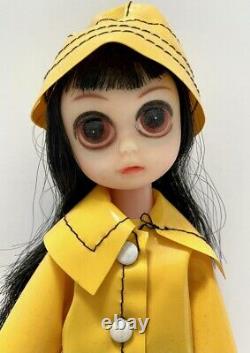 Vintage 1960's SUSIE SLICKER 8 Big-Eyes Sad Keane Doll Pre-Blythe Mod IN BOX