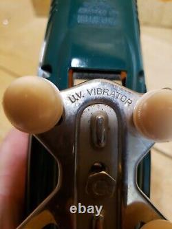Vintage 1960s DOL Electric UV 3 Speed Vibrator Massage Tool Original Box Working