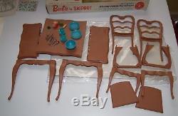 Vintage 1964 Barbie'n Skipper Go Together Dining Room Furniture complete with box