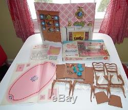 Vintage 1964 Barbie'n Skipper Go Together Dining Room Furniture complete with box