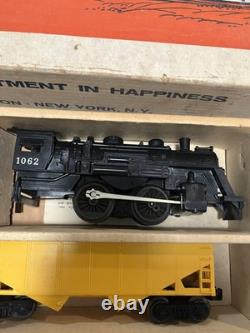 Vintage 1964 Lionel 11430 O 1062 Steam Train Set With Original box