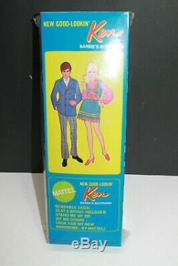 Vintage 1969 Good Lookin' Ken Doll Barbie Doll Mint in Box #1124
