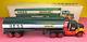 Vintage 1972 Marx Hess Plastic Toy Trailer Truck & Box With Inserts Clean Works